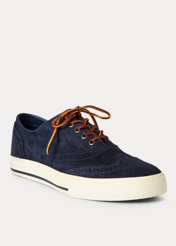 Tenis Polo Ralph Lauren Vultan Camurça Homem 69573-TXGD